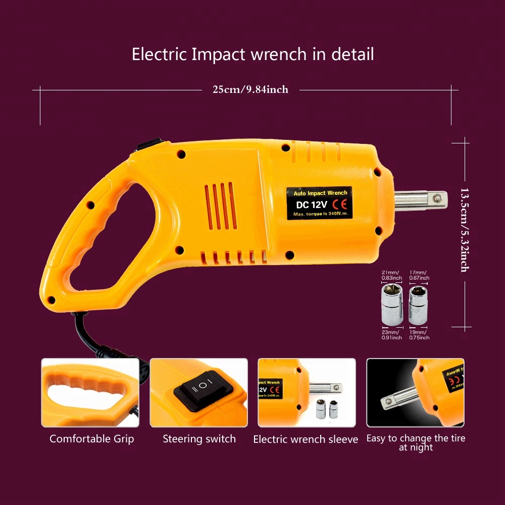 Good adjustable torque impact battery operated wrench